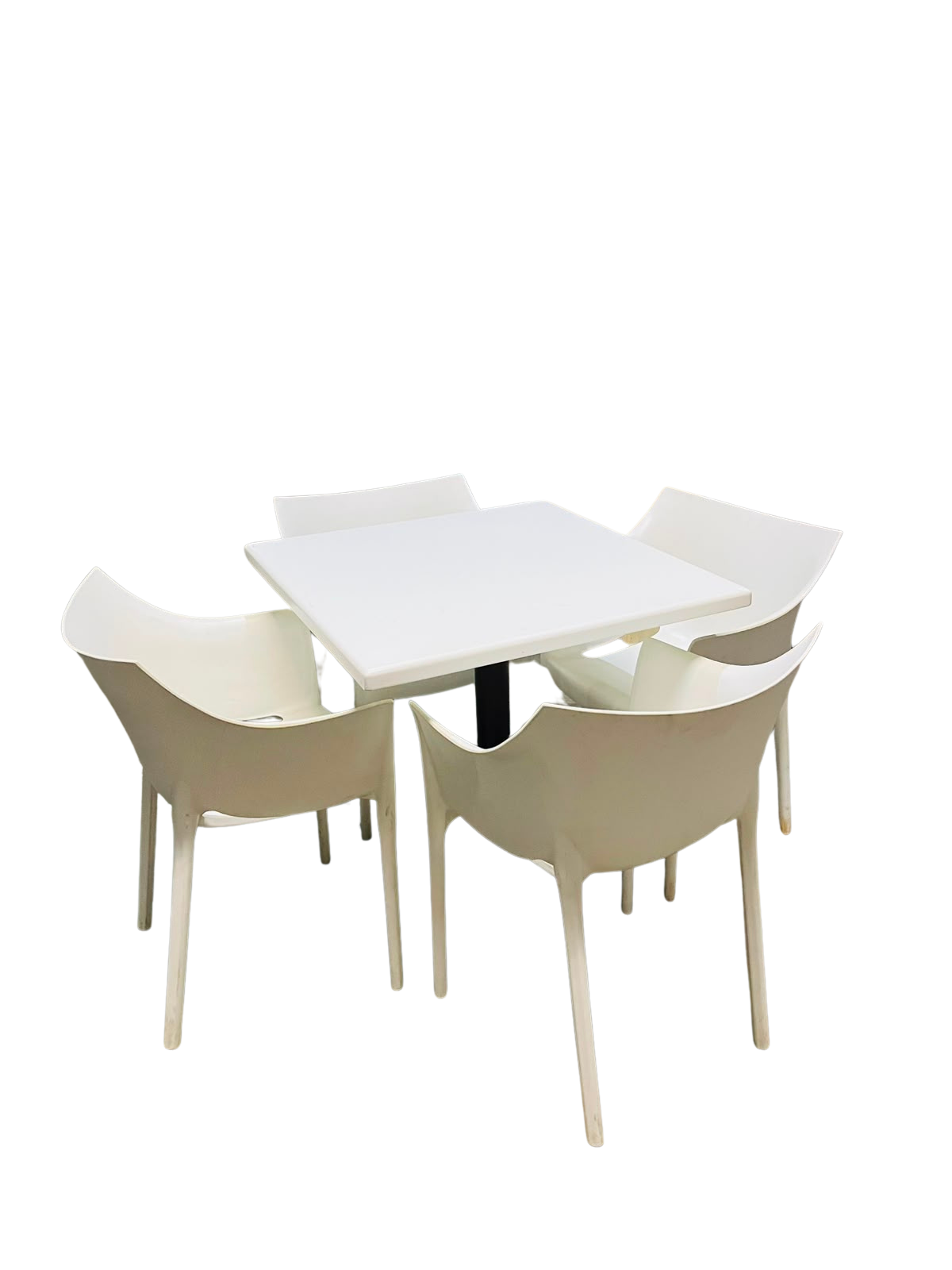 White Chairs and Table (Full Set)